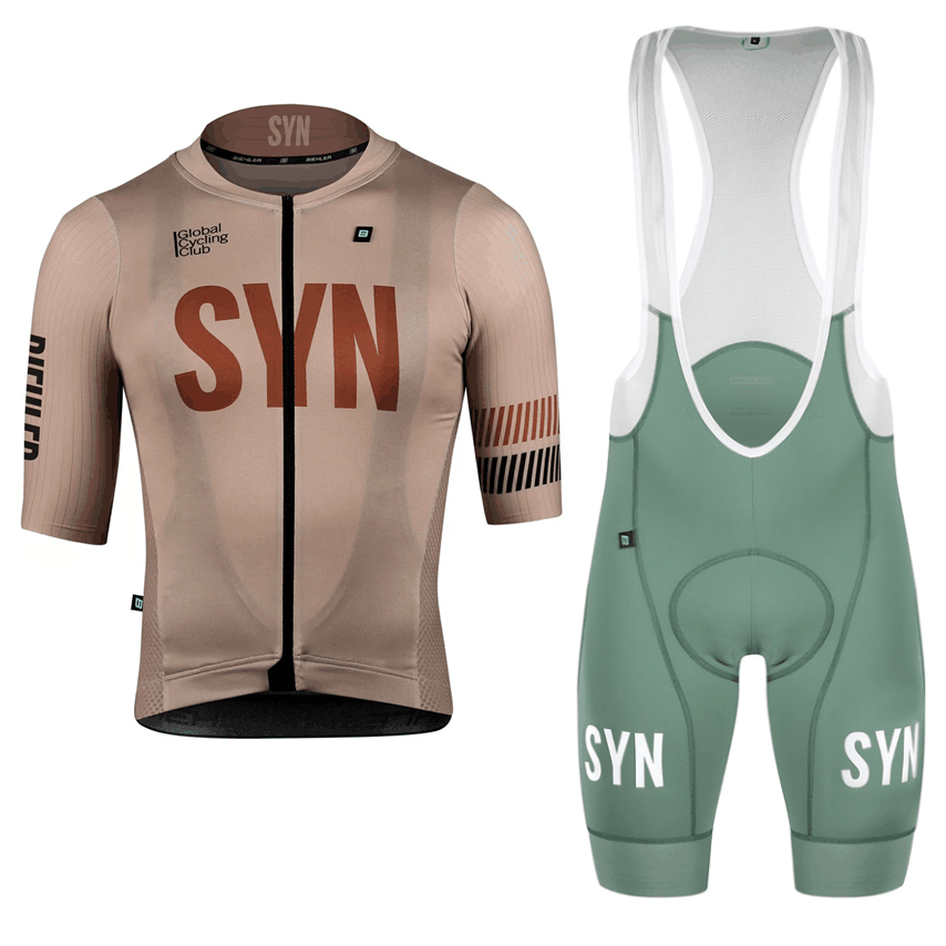 Cycling Commuter Trousers - SYN Brown Cycling Clothing men's short