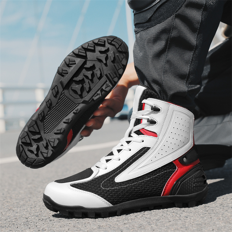 Cycling Commute Shoes - Cycling Shoes Motorcycle Waterproof Commuting Boots