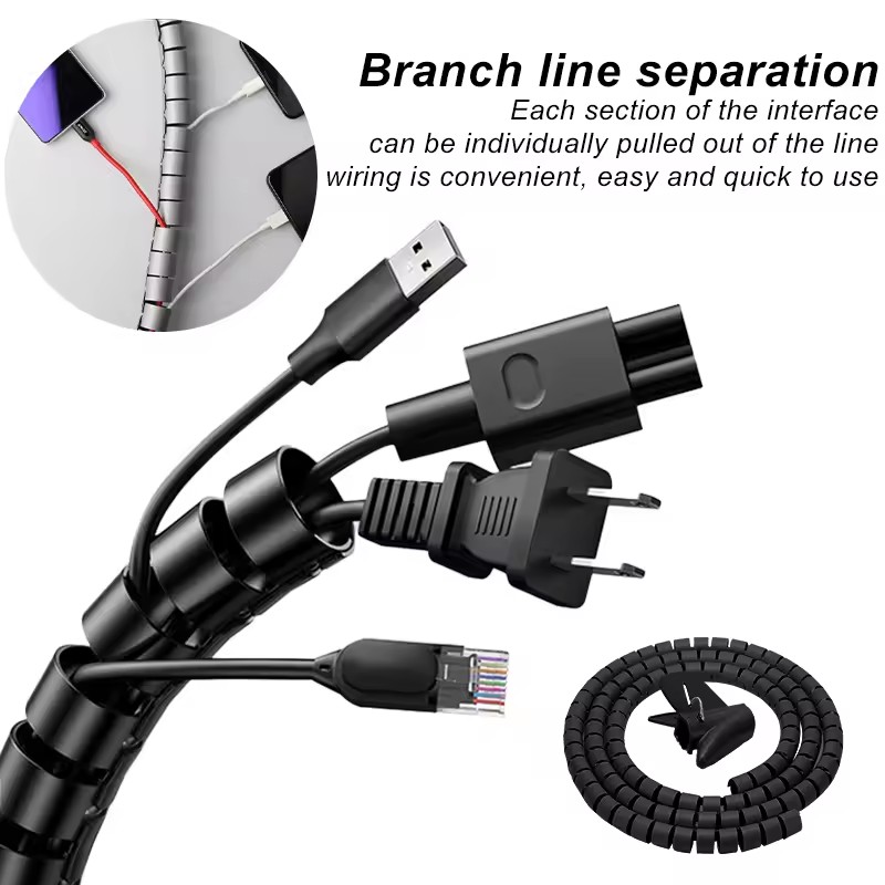 2m Flexible Spiral Cable Wire  - Cable Lock Flexible recension och pris