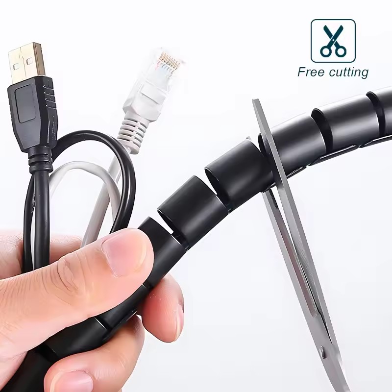 2m Flexible Spiral Cable Wire  - Cable Lock Flexible recension och pris