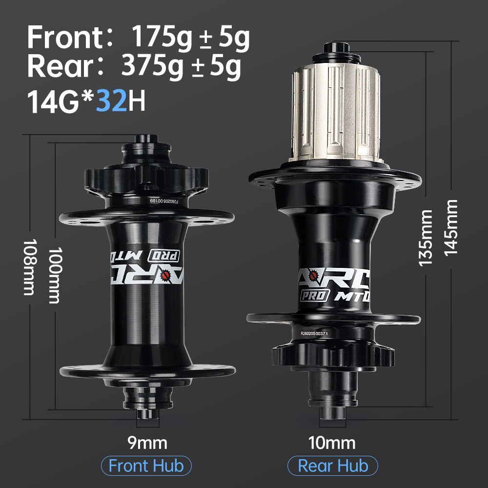 ARC Factory Direct 6 Disc Bolt - Dynamo Hub Front recension och pris