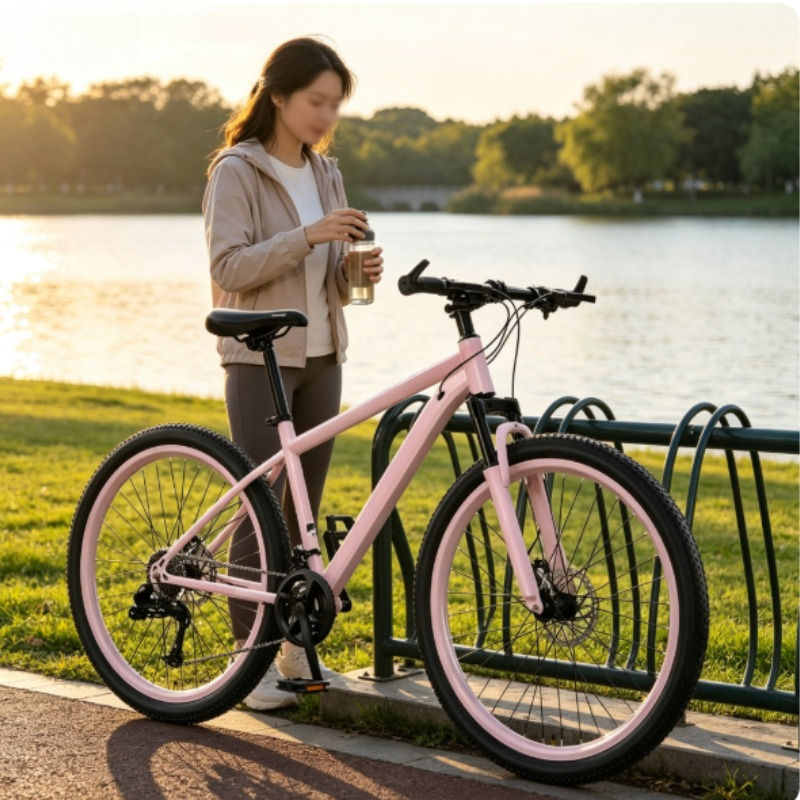 Adult Men Women 24 Inch Mounta - Cycling Commute Speed recension och pris