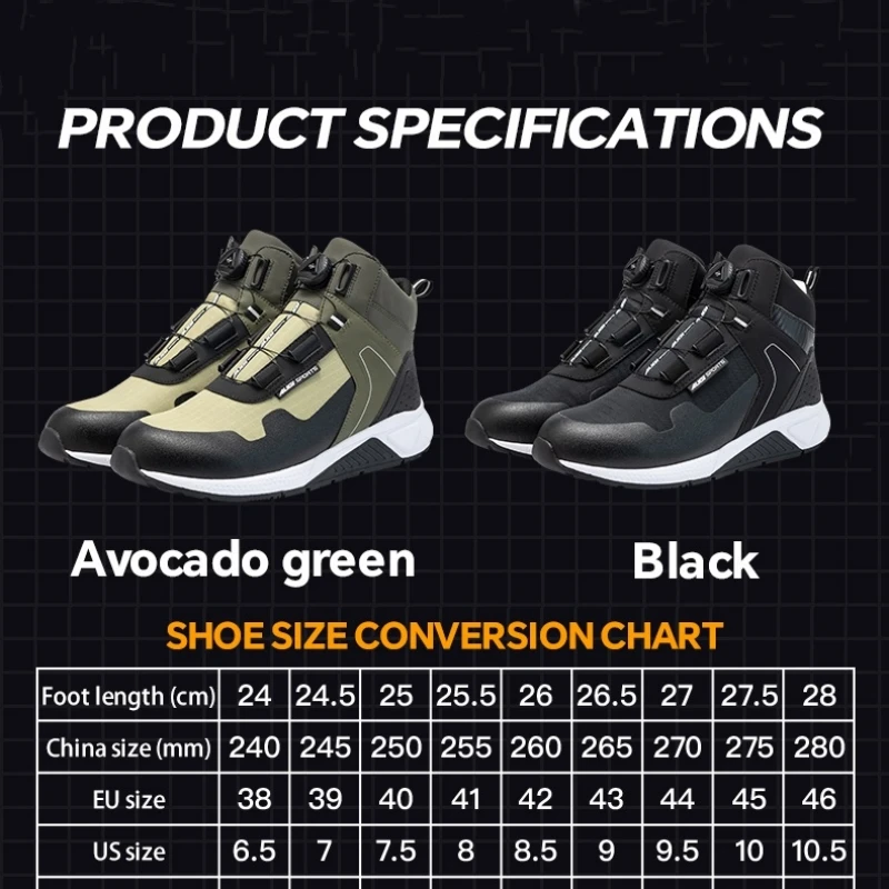 AUGI Comfortable Men's Motocro - Cycling Commute Shoes recension och pris
