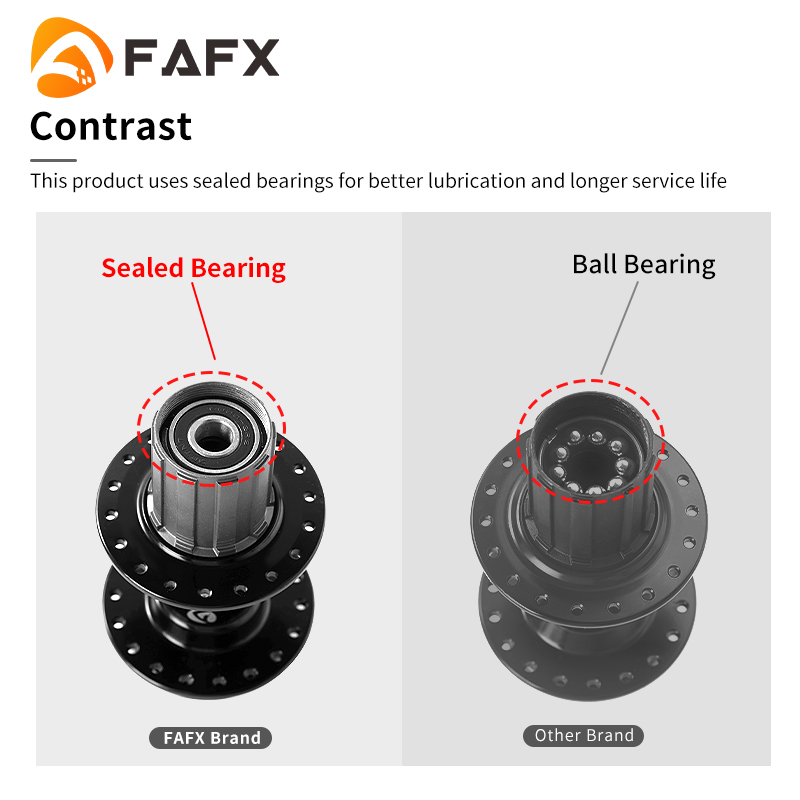 FAFX MTB Bike 32/36 Holes Seal - Dynamo Hub Front recension och pris