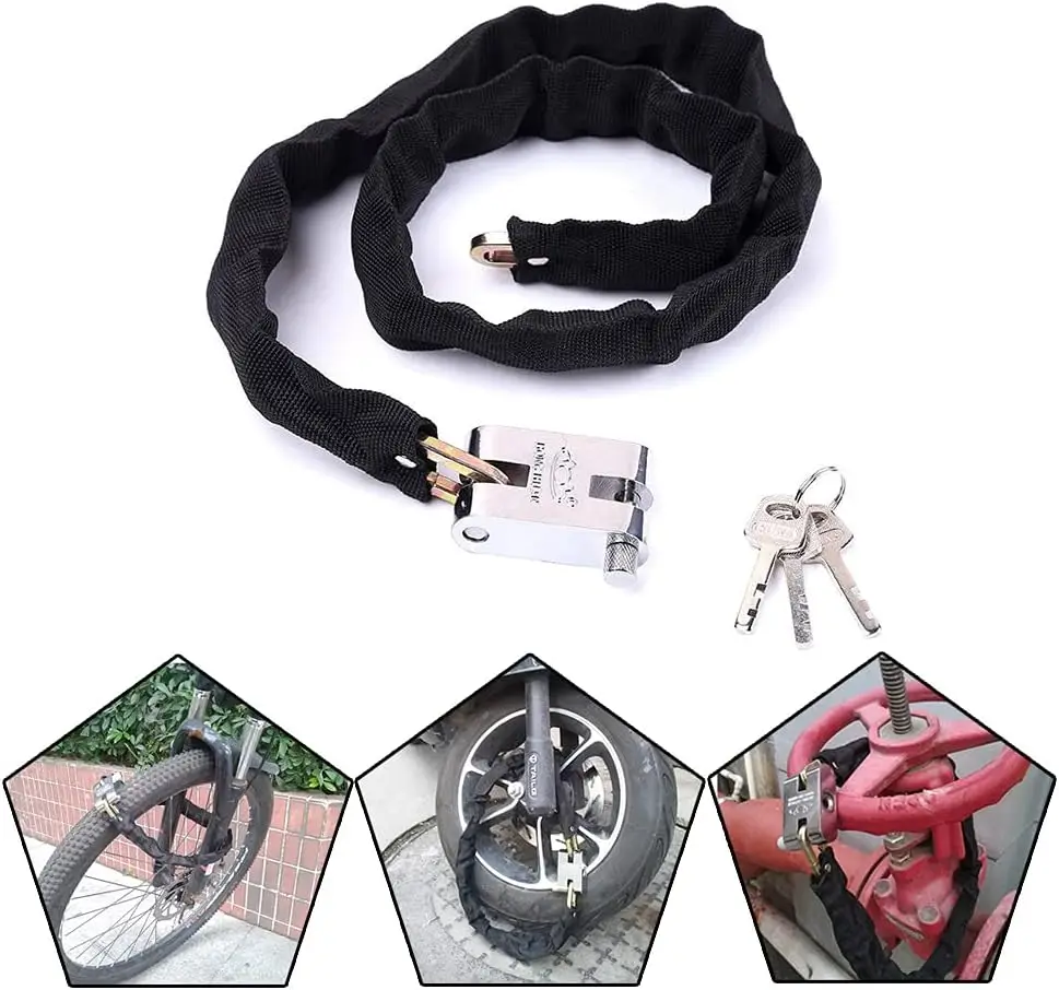1.2M 2M 3M Motorcycle Bike Loc - Commuter Bike Lock recension och pris