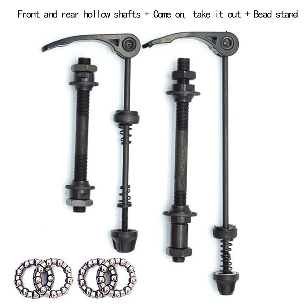 1 Set MTB Bike Axle Front Rear - Dynamo Hub Front recension och pris